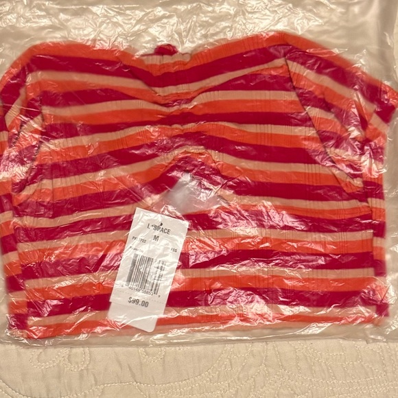 NWT L*Space Paloma Top in Fresh Squeezed Strip Size M - Picture 5 of 5